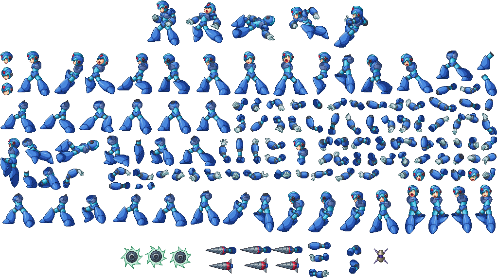 Megaman Sprite Png Images (100++)