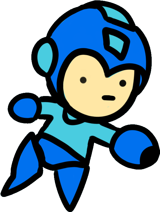 Mega_ Man_ Stylized_ Artwork.png PNG image