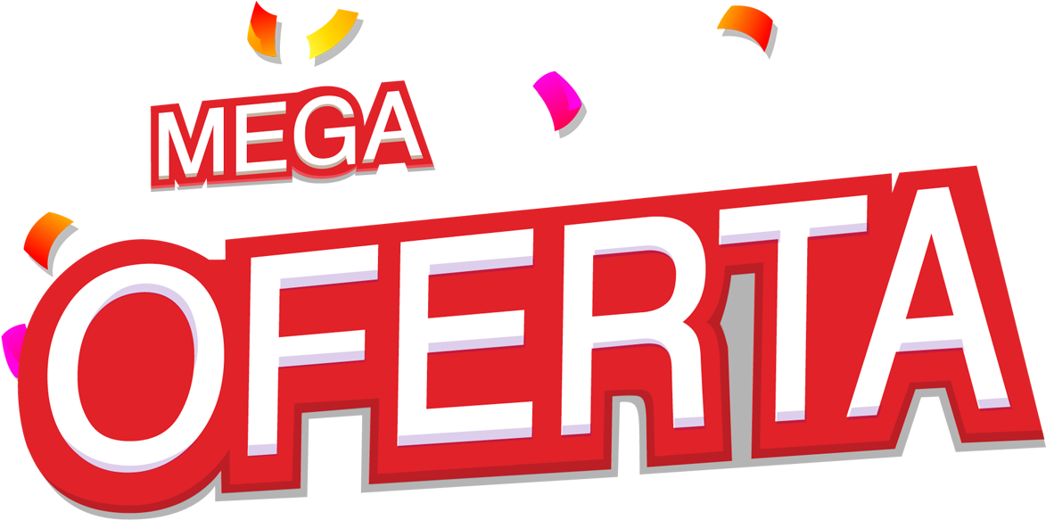 Mega Oferta Sale Sign PNG image