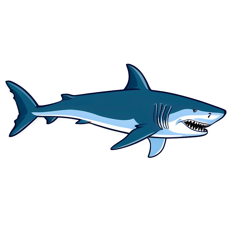 Megalodon Cartoon Png 13 PNG image