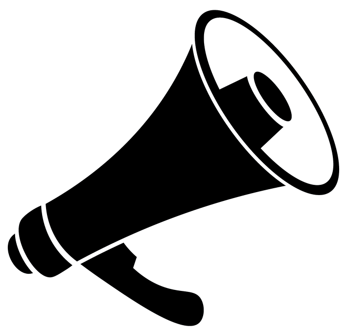 Megaphone Icon Silhouette PNG image