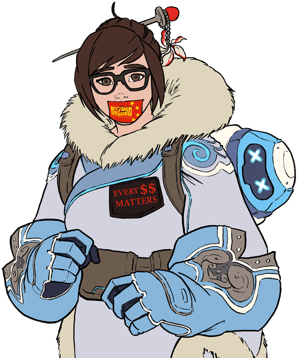 Mei Overwatch Character Artwork PNG image
