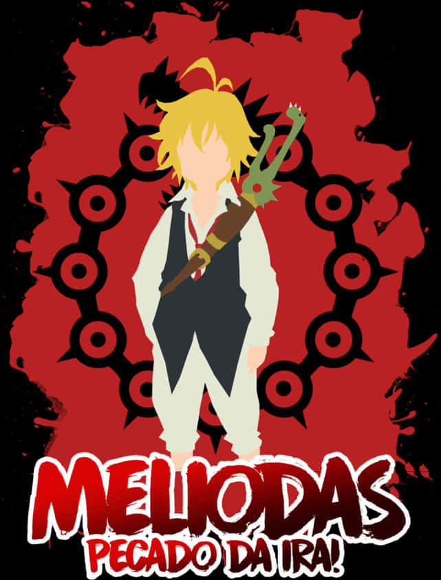 Meliodas Dragon Sinof Wrath PNG image