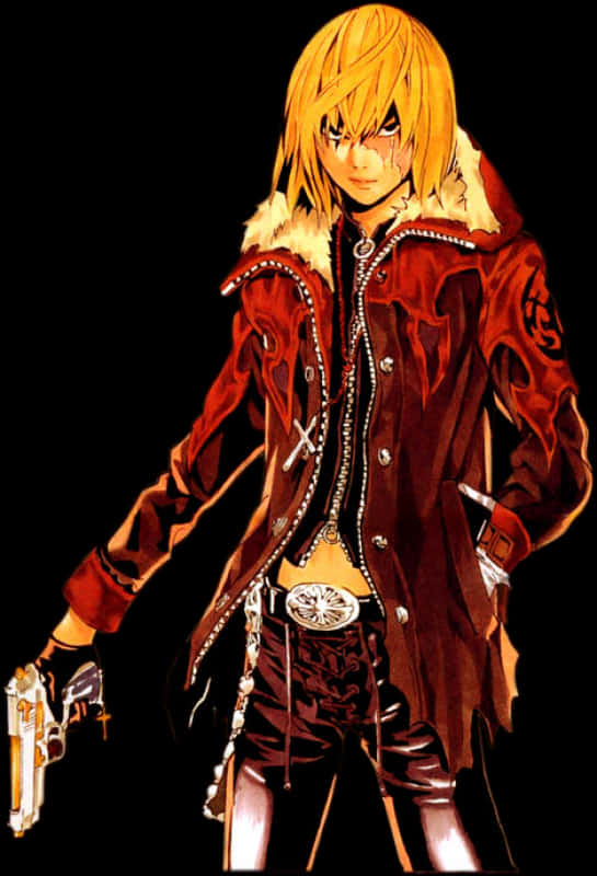 Mello_ Death_ Note_ Anime_ Character PNG image