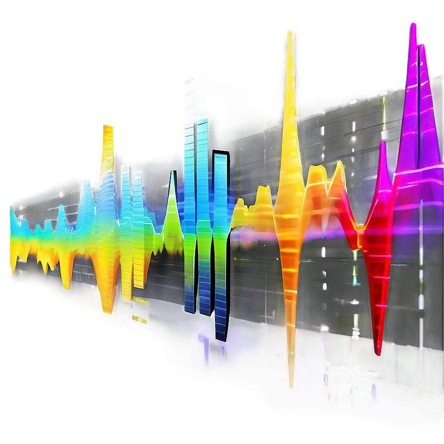 Melodic Sound Wave Png Edd PNG image