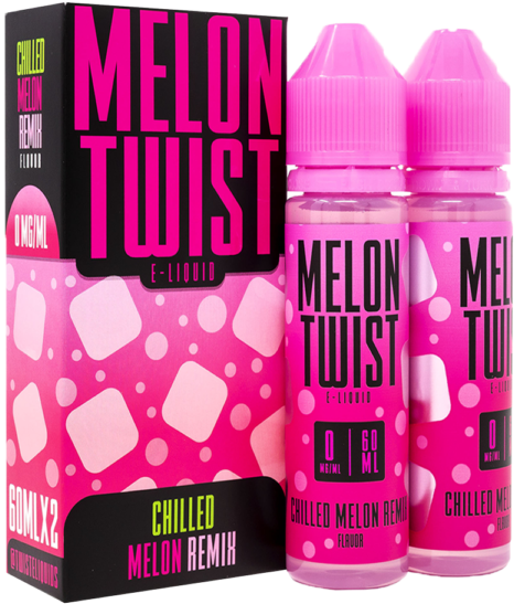 Melon Twist E Liquid Packaging PNG image