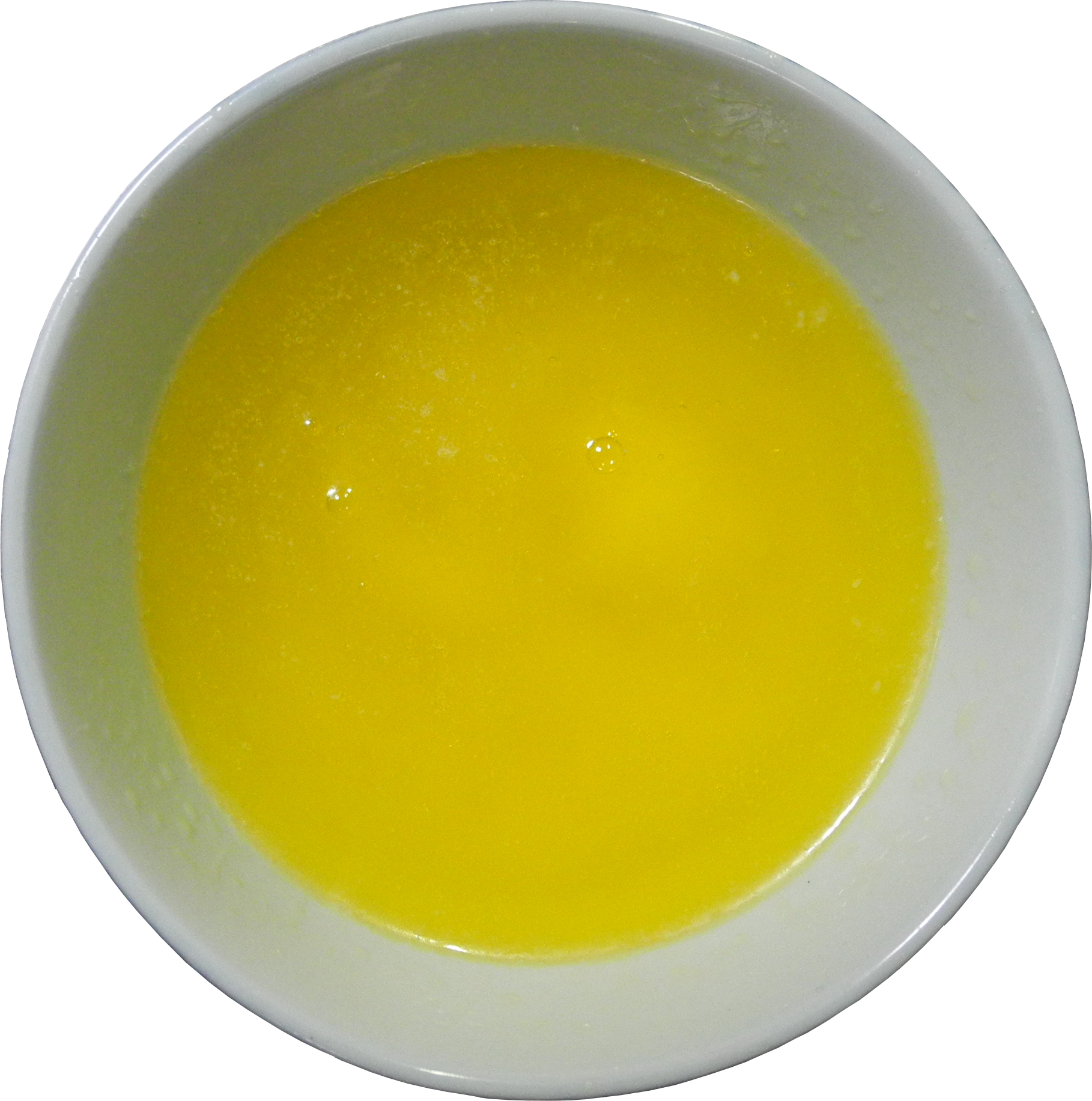 Melted Butterin White Bowl PNG image