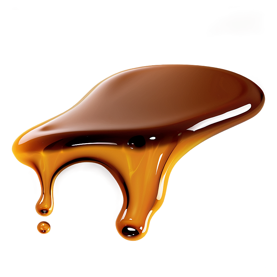 Melting Caramel Drop Png 35 PNG image