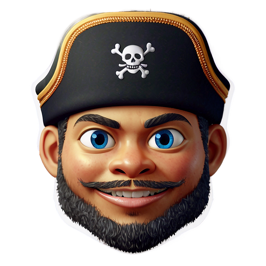 Memoji In Pirate Hat Png 06272024 PNG image