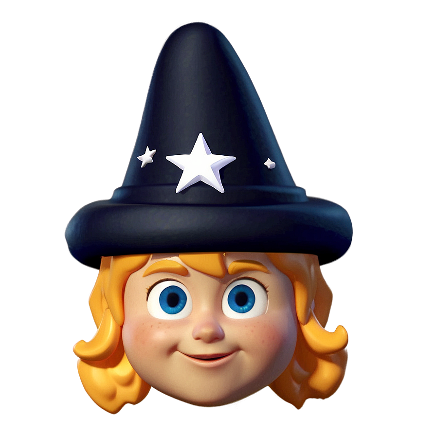 Memoji In Wizard Hat Png Grr86 PNG image