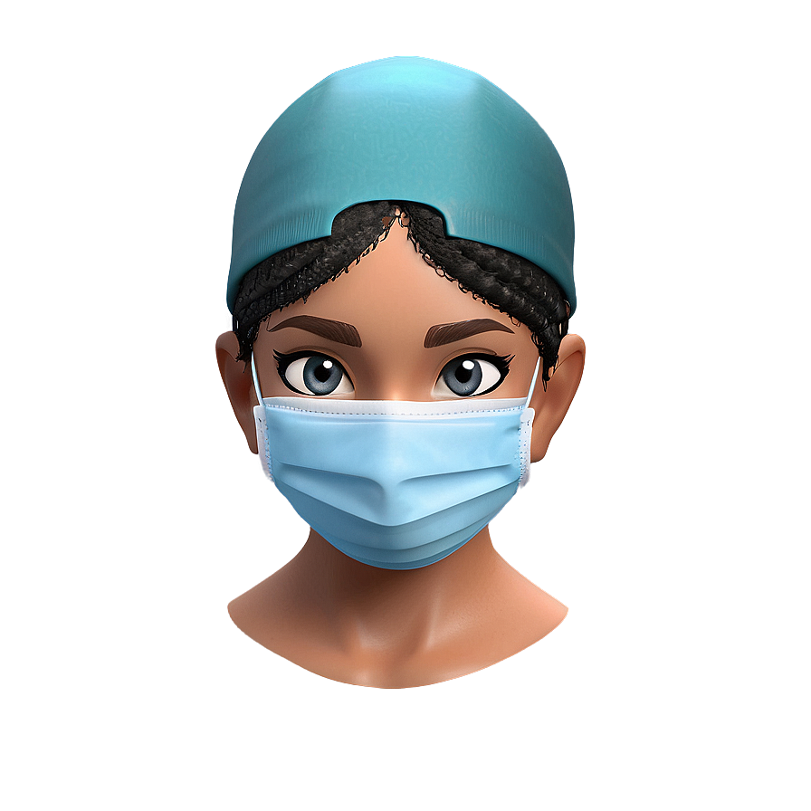 Memoji With Medical Mask Png 06272024 PNG image