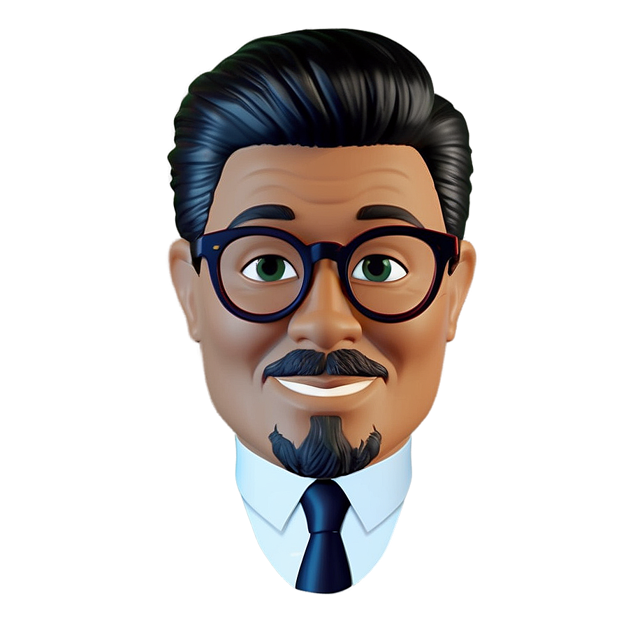 Memoji With Monocle Png 06272024 PNG image