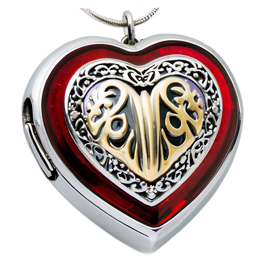 Memorial Heart Locket Png 86 PNG image