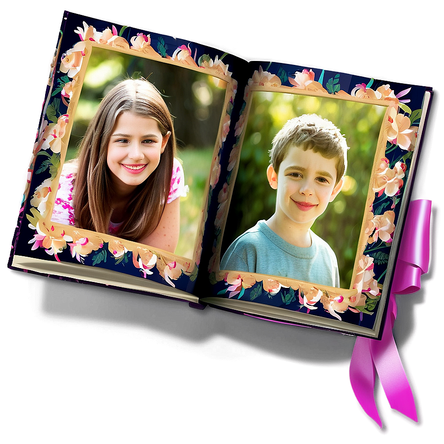 Memorial Photo Album Png Gej7 PNG image