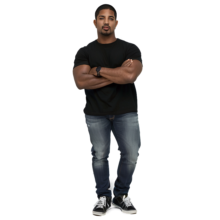 Men's Black T Shirt Png Qvs74 PNG image