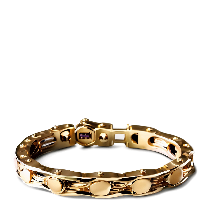 Men's Gold Bracelet Style Png 99 PNG image