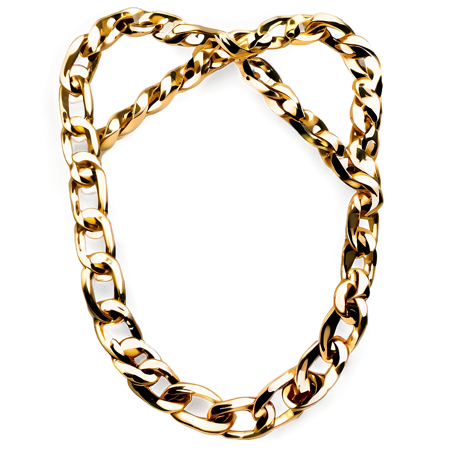 Men's Gold Chain Png 34 PNG image