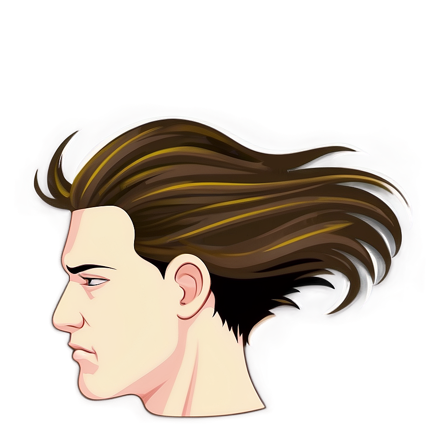 Men's Hair Clipart Png Exr39 PNG image