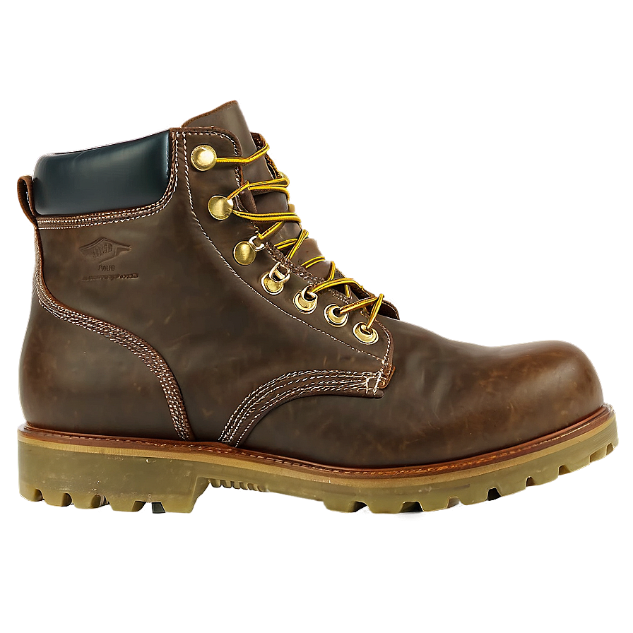 Men's Work Boot Png 06132024 PNG image