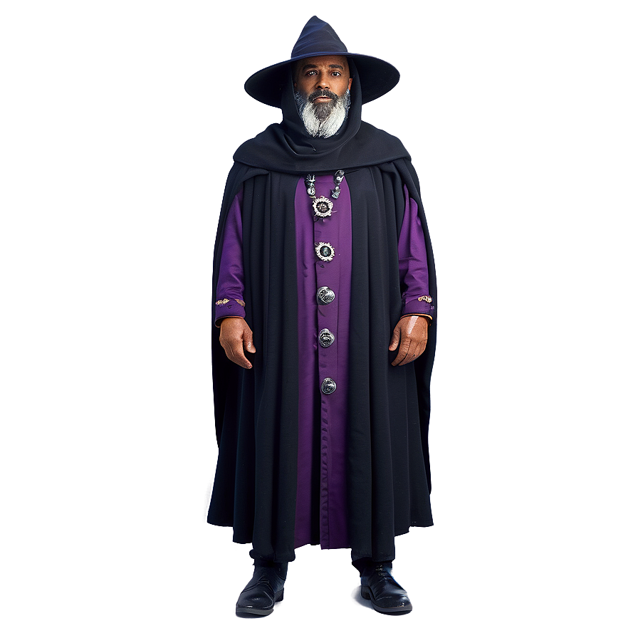 Menacing Dark Wizard Png Tev23 PNG image