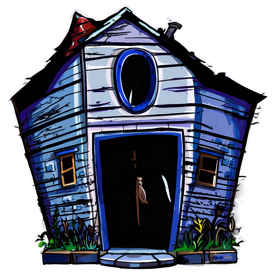 Menacing Haunted House Png Ehy93 PNG image