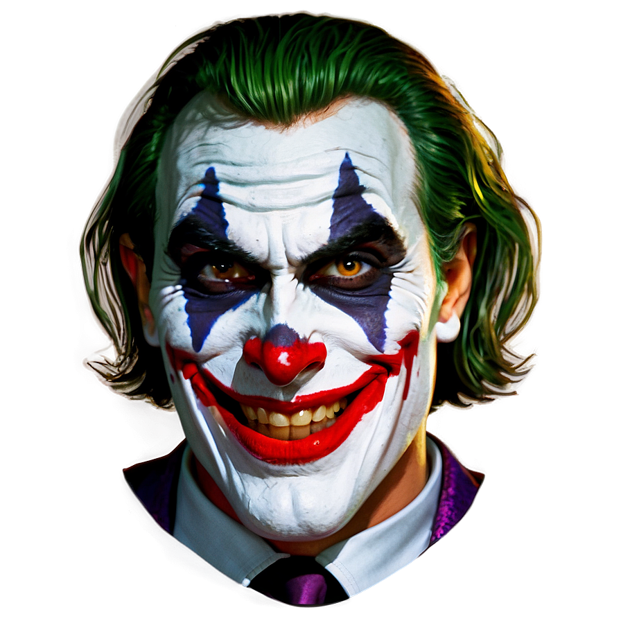 Menacing Joker Smile Png 06122024 PNG image