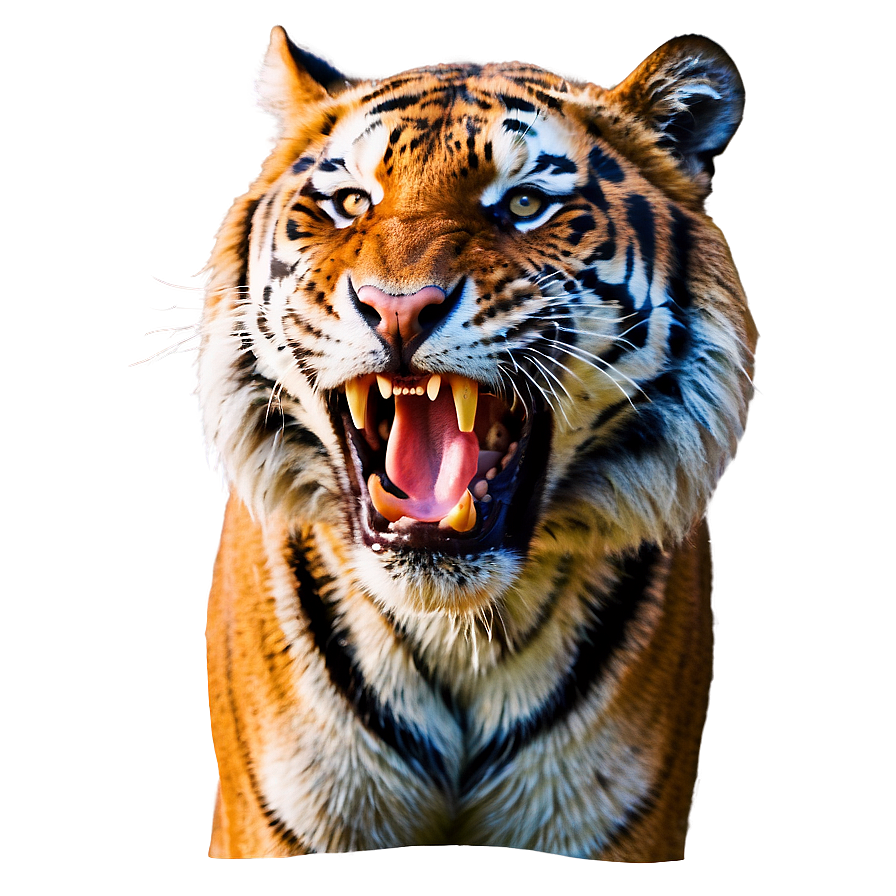 Menacing Tiger Roar Png 62 PNG image