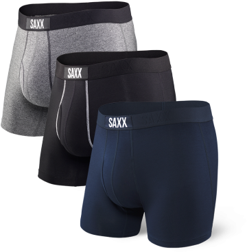 Mens Boxer Briefs Three Pack PNG image