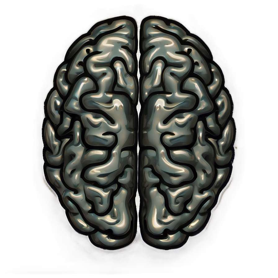 Mental Clarity Brain Emoji Png Fga25 PNG image