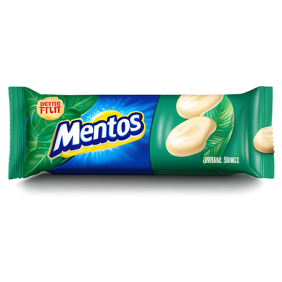 Mentos Gum Velvet Vanilla Mint Png 52 PNG image