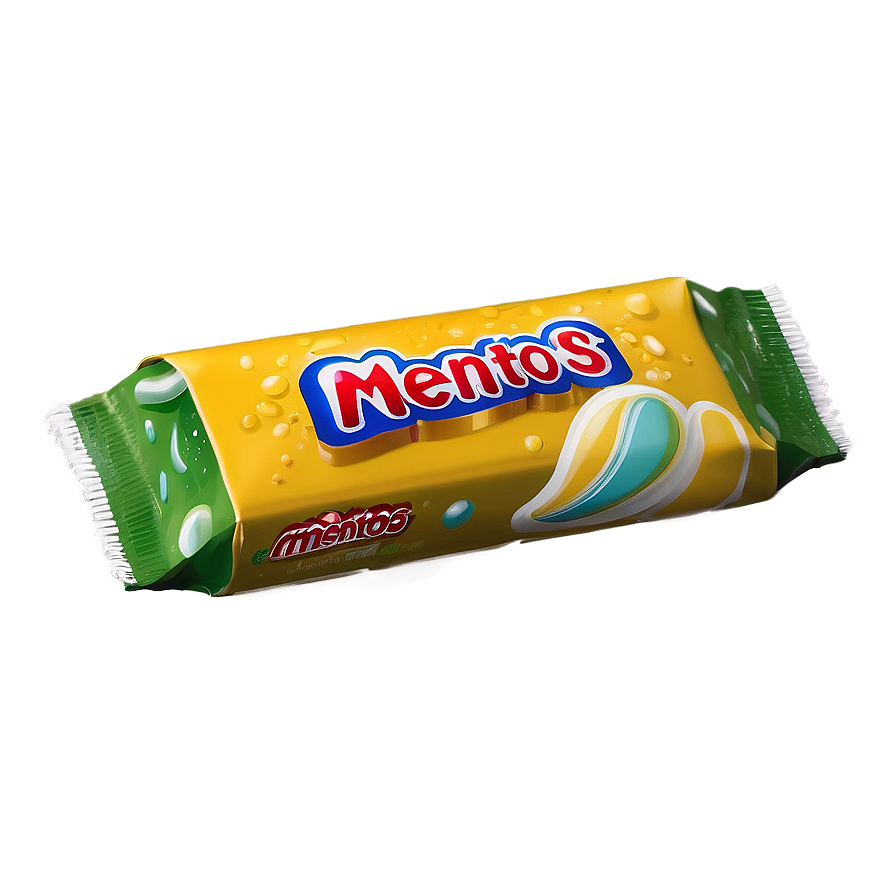 Mentos Gum Velvet Vanilla Mint Png Rcl64 PNG image