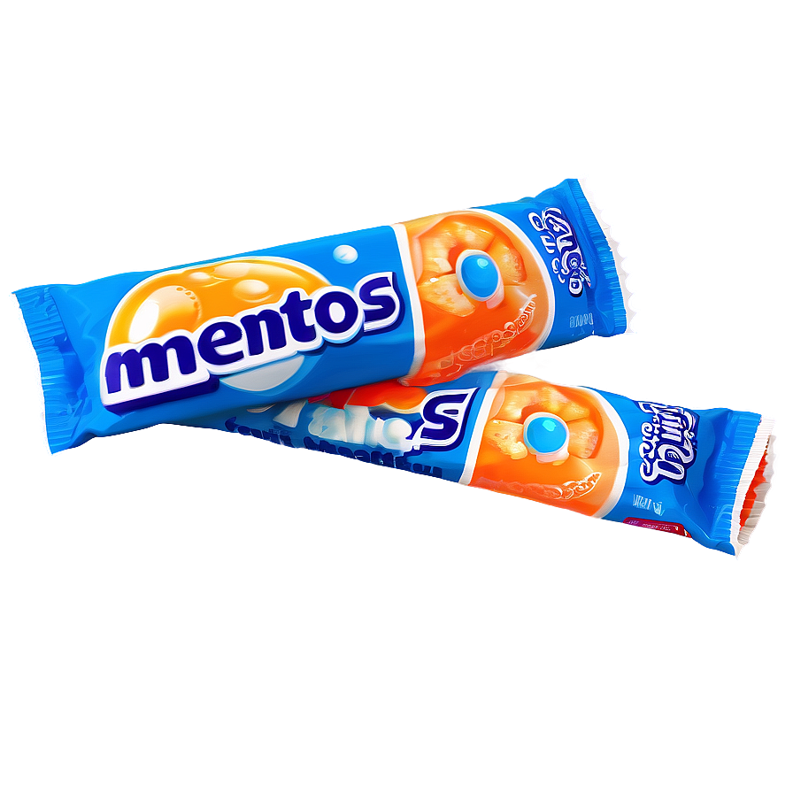 Mentos Orange Soda Chew Png 06252024 PNG image