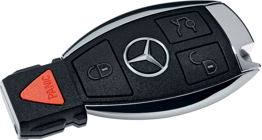 Mercedes Benz Car Key Fob PNG image