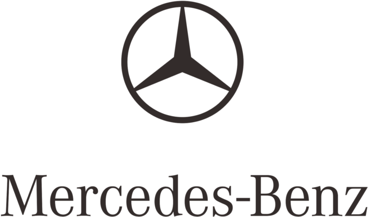 Mercedes Benz Logo Dark Background PNG image