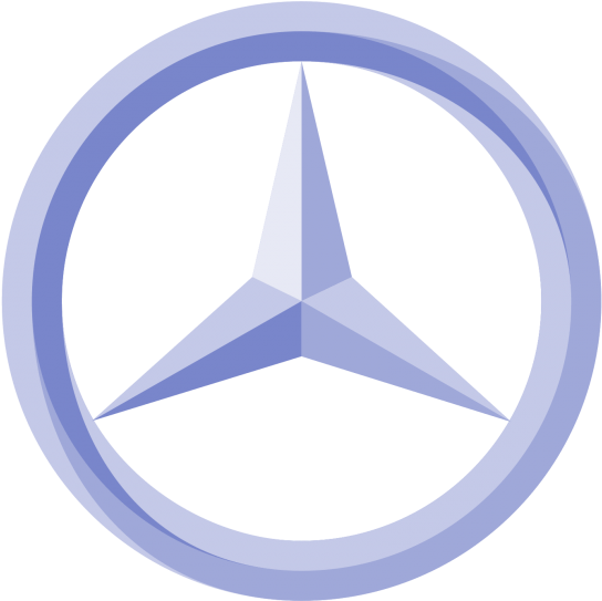 Mercedes Benz Logo Design PNG image