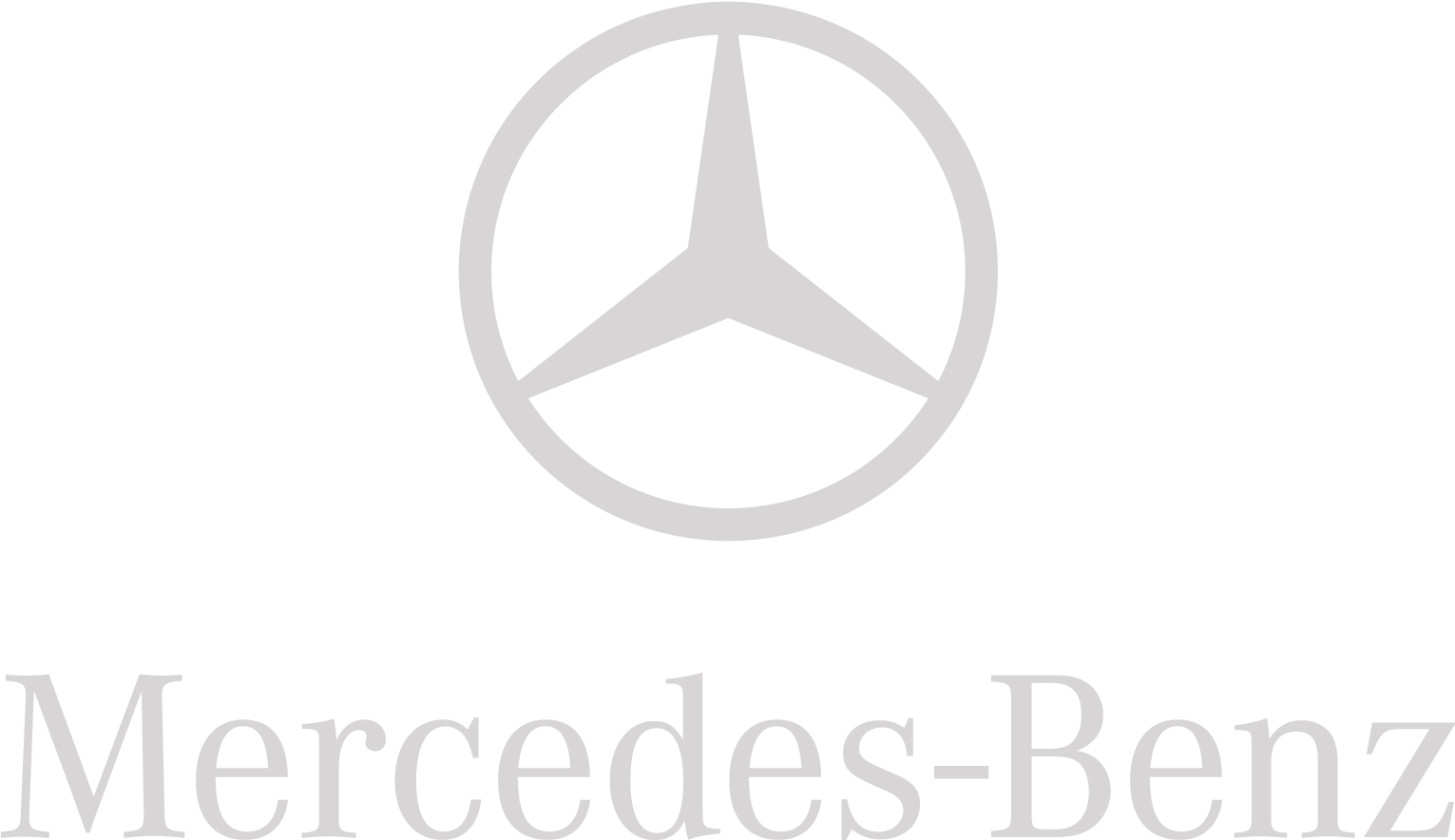 Mercedes Benz Logo Silver PNG image