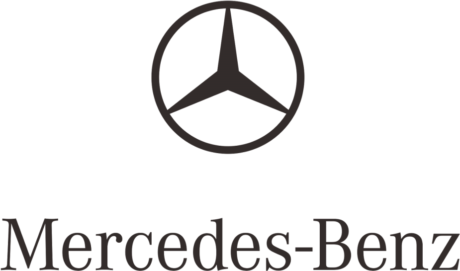 Mercedes Benz Logo Simple Design PNG image