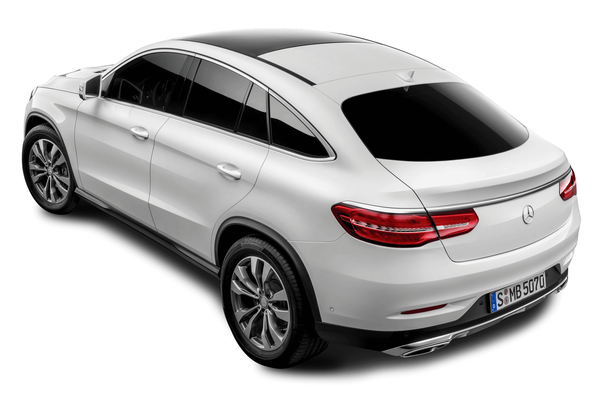 Mercedes Benz S U V Rear View PNG image