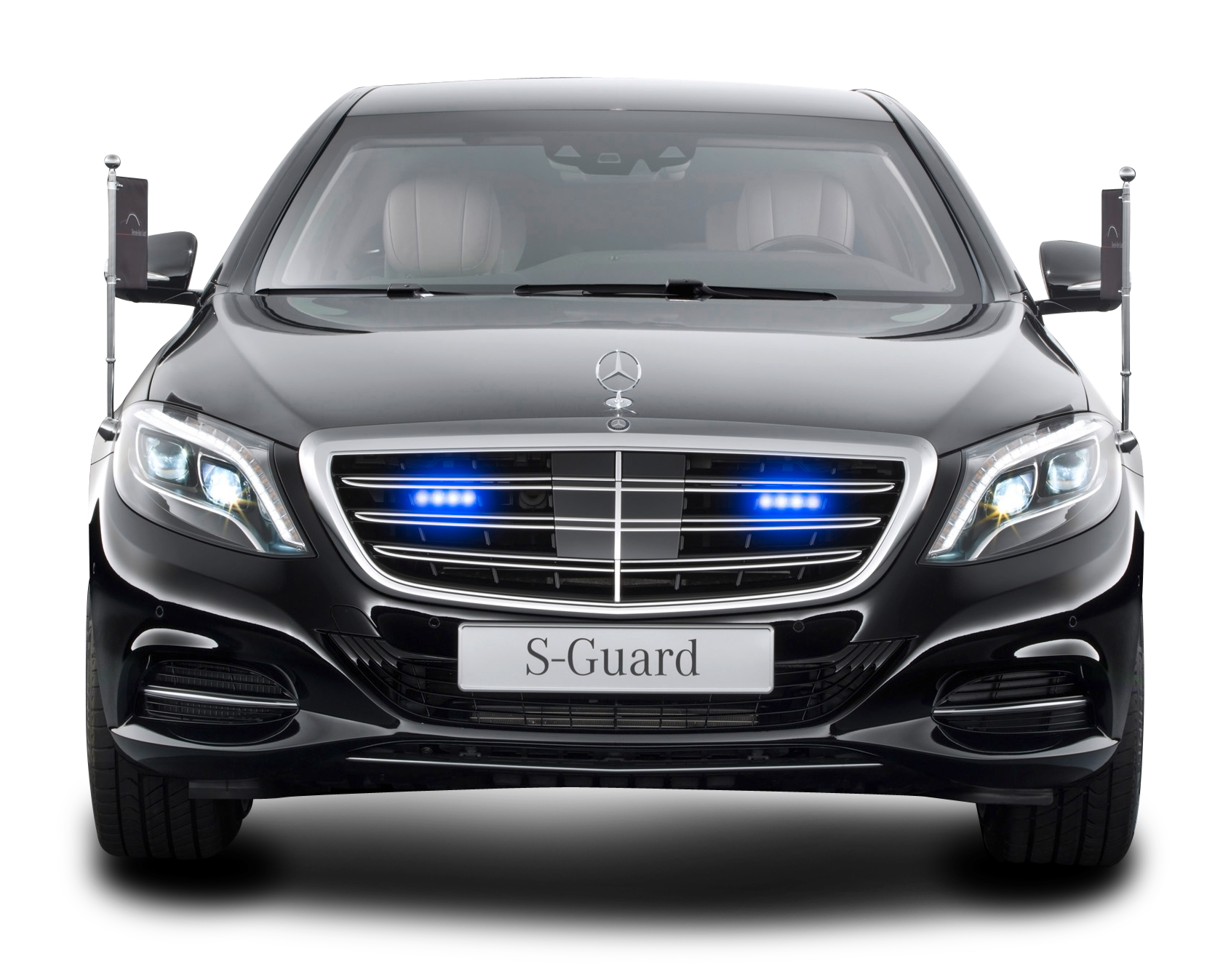 Mercedes S Guard Vehicle Front View PNG image