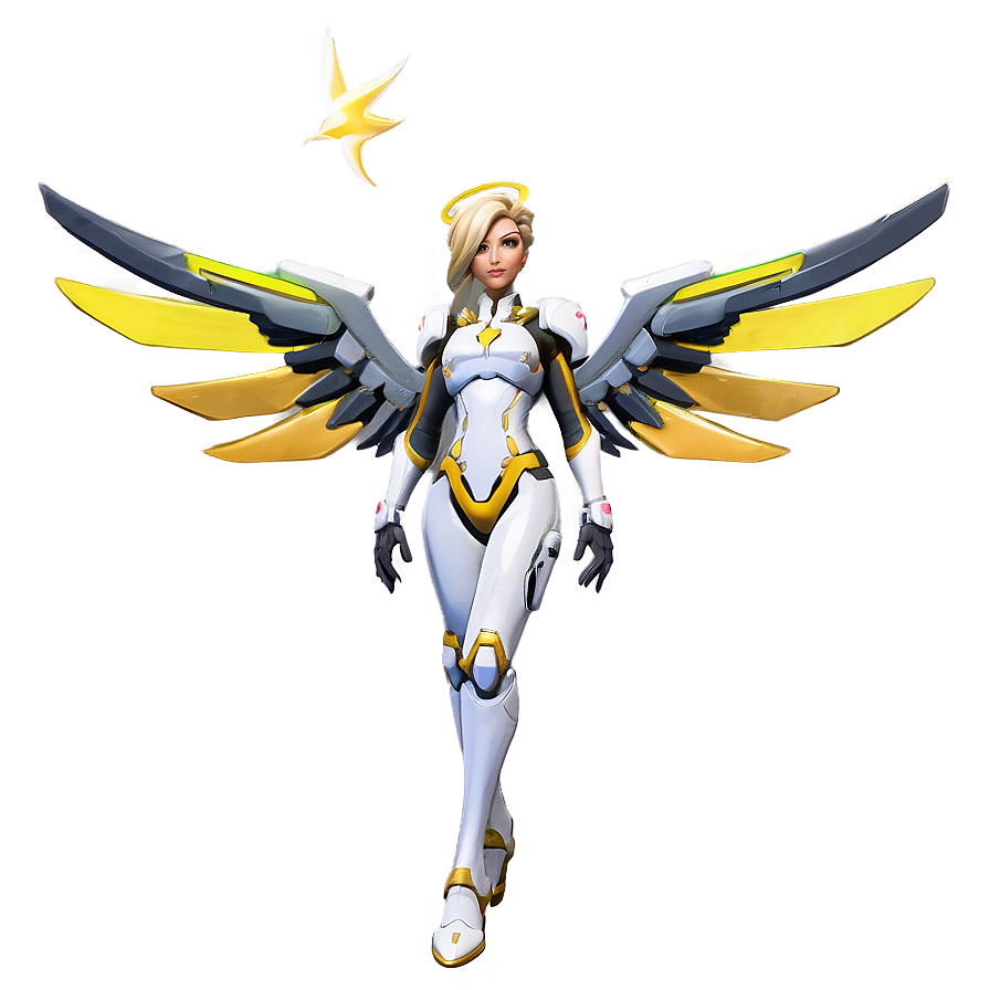 Mercy In Overwatch 2 Look Png 06122024 PNG image