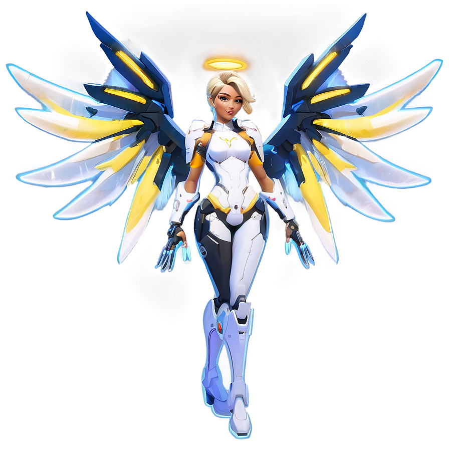 Mercy In Overwatch 2 Look Png Gxu86 PNG image