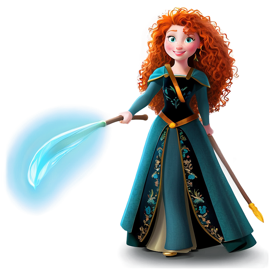 Merida Disney Princess Png Qsp PNG image