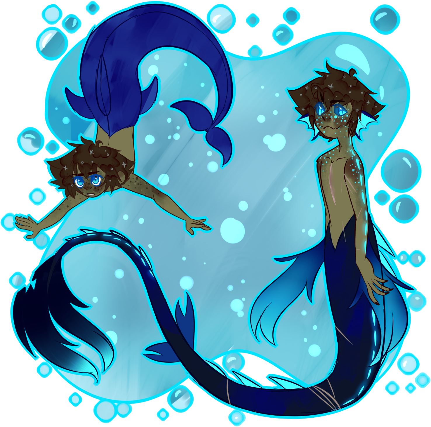 Mermaid_ Forms_ Fan_ Art_ Kingdom_ Hearts PNG image