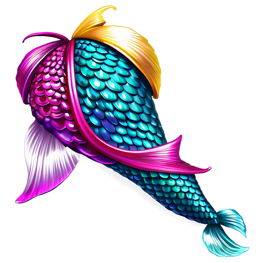 Mermaid Scales With Sparkles Png 18 PNG image