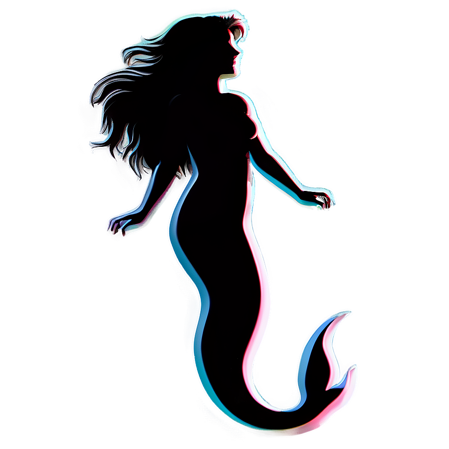 Mermaid Silhouette Png 05062024 PNG image