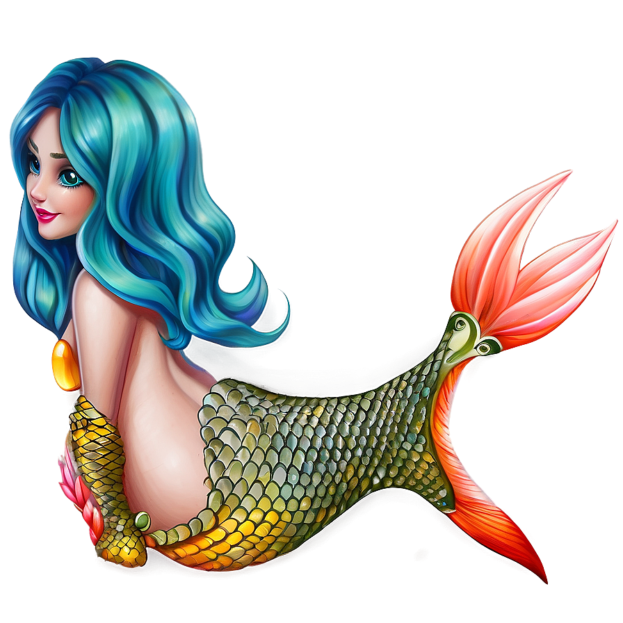 Mermaid Tattoo Png Lwq35 PNG image