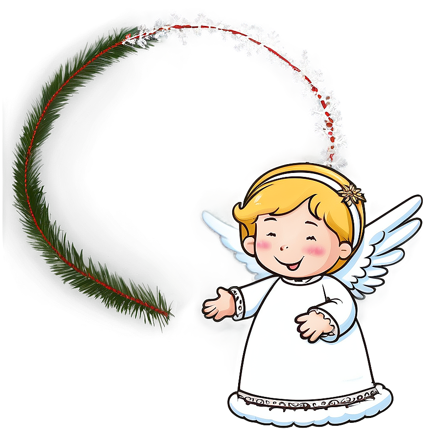 Merry Christmas Angel Png Vhu78 PNG image