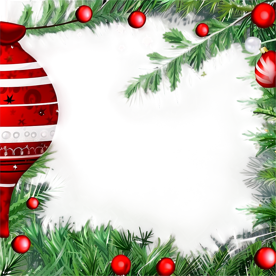 Merry Christmas Border Png 06132024 PNG image