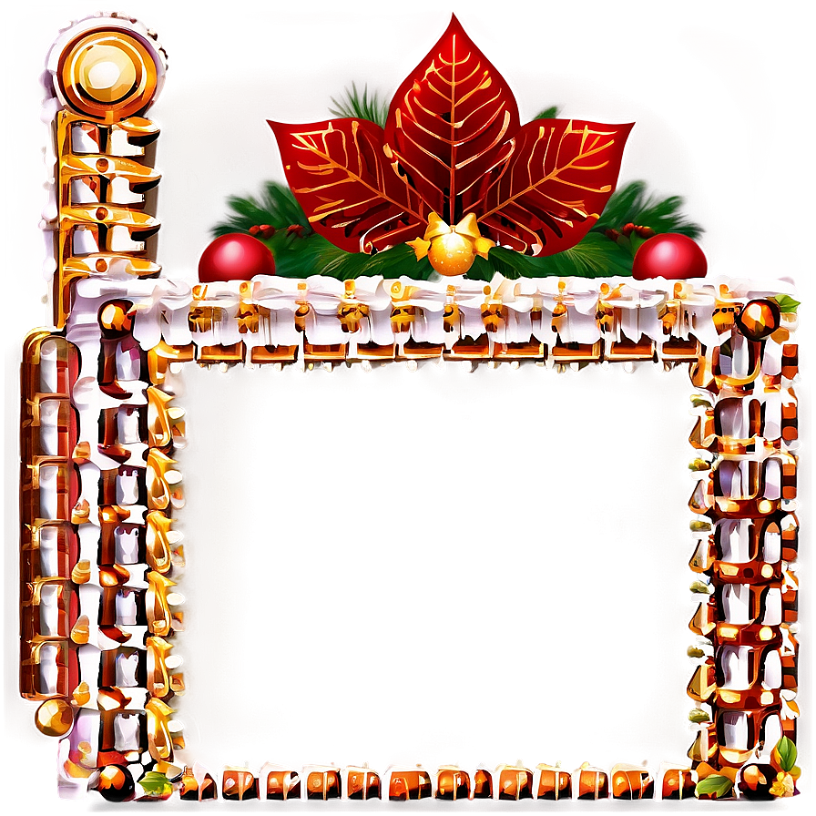 Merry Christmas Frame Png 05252024 PNG image