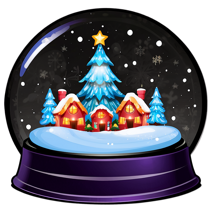 Merry Christmas Snowglobe Png Mqq PNG image